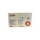 BD Thin Wall Needles 6mm X100
