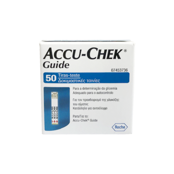 Accu-Chek Guide Blood Glucose Strips X50