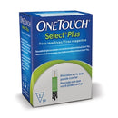 OneTouch Select Plus Blood Glucose Test Strips x50