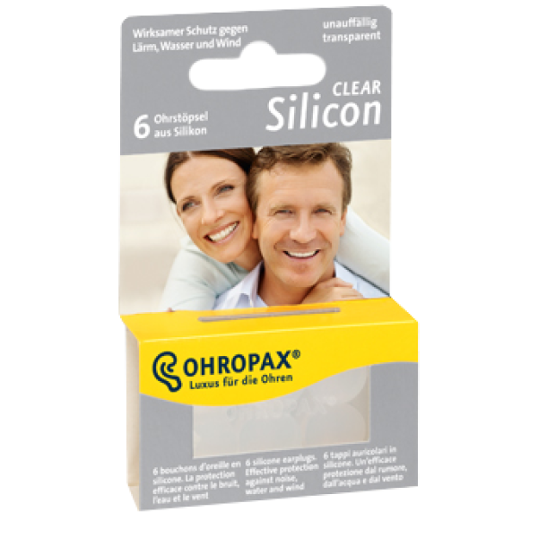 Ohropax x6 Silicone Ear Plugs