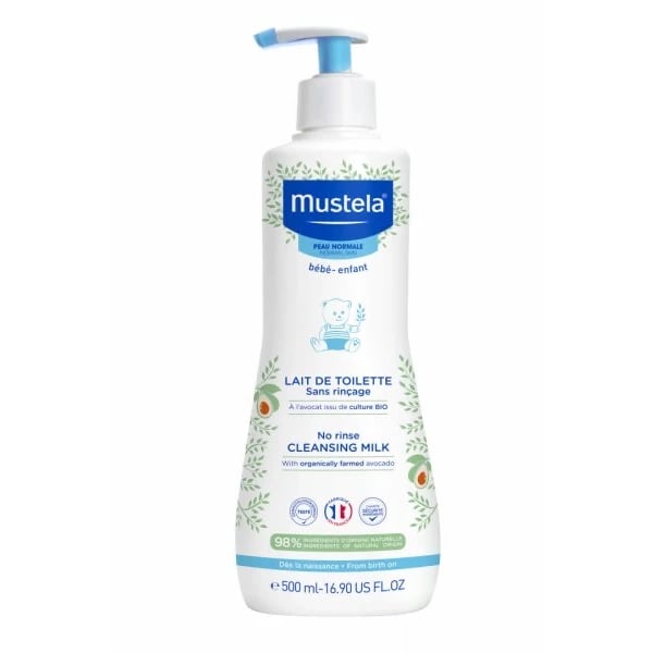 Mustela Baby Cleansing Milk 500ml