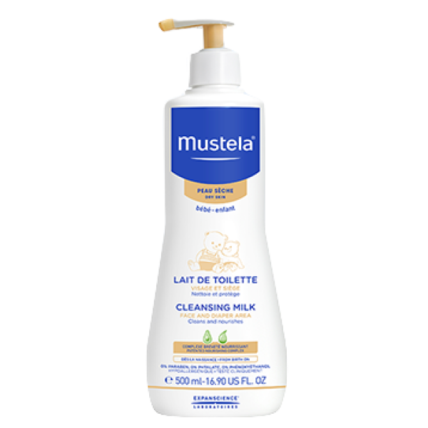 Mustela Baby Cleansing Milk 500ml