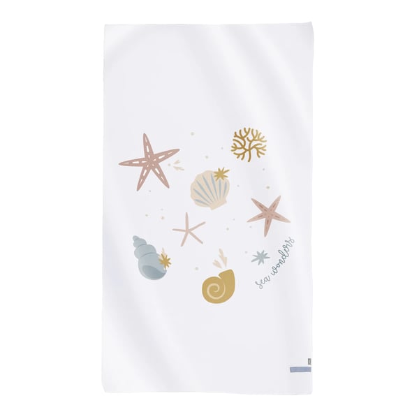 Saro Sea Wonders Microfiber Towel