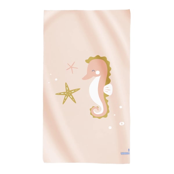 Saro Seahorse Microfiber Towel