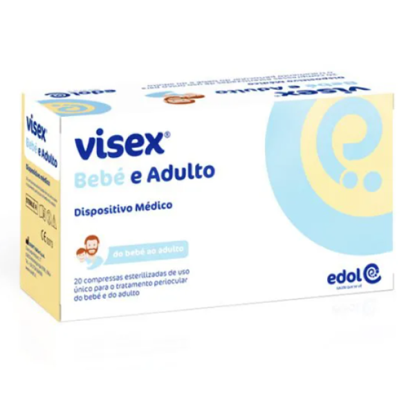 Visex Baby and Adult Sterile Compresses x20