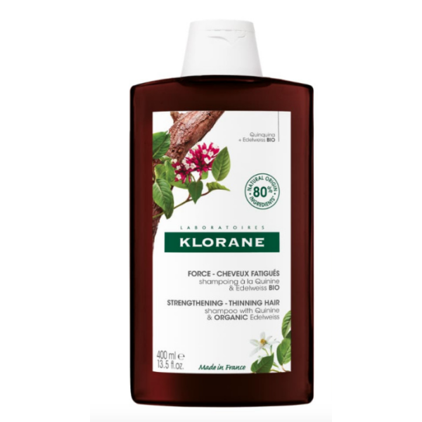 Klorane Capilar Shampoo Quinine/Edelweiss Bio 400ml