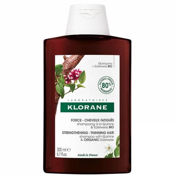 Klorane Shampoo with Quinine and Edelveisse Bio 200ml