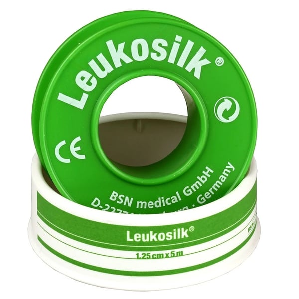 Leukosilk Adhesive 1.25cm x 5m