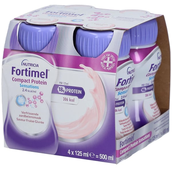 Fortimel Compact Protein Sensations Red Fruits 125ml x4