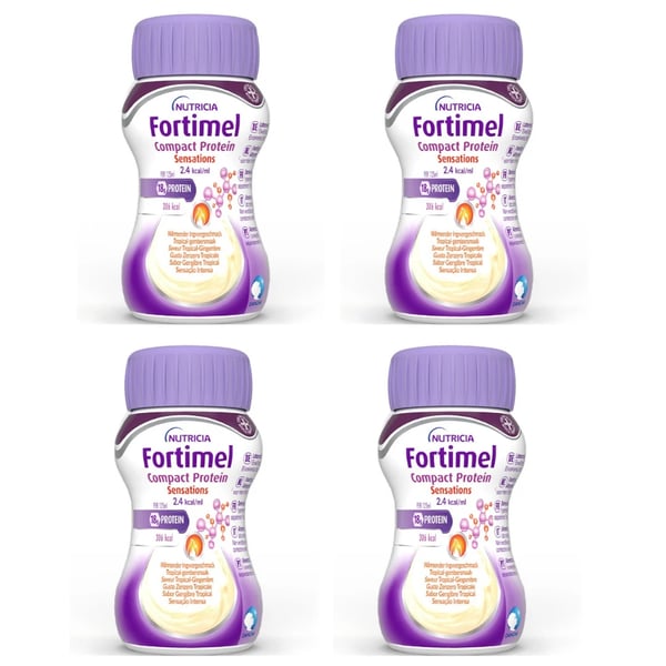 Fortimel Compact Protein Tropical Ginger 125ml x4