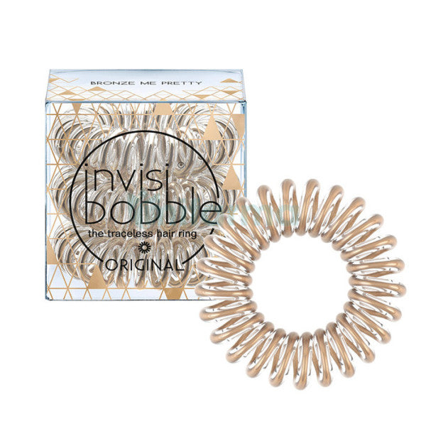 Invisibobble Hair Elastic Bronze X3