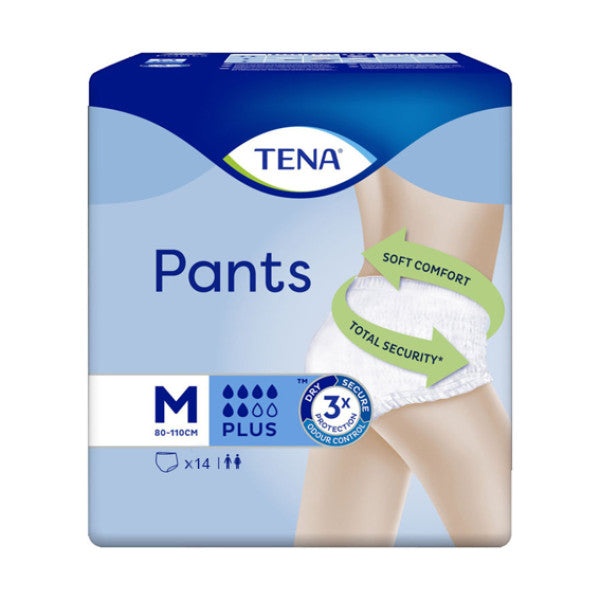 Tena Pants Medium Underwear 80 110cm x14