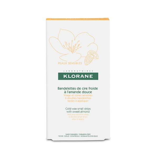 Klorane Depilatory Wax Face and Sensitive Areas x6