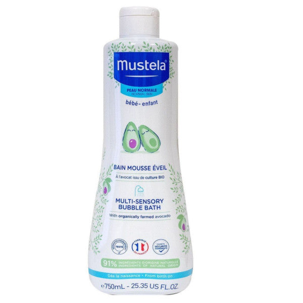 Mustela Bebé Multisensory Bath Foam 750ml