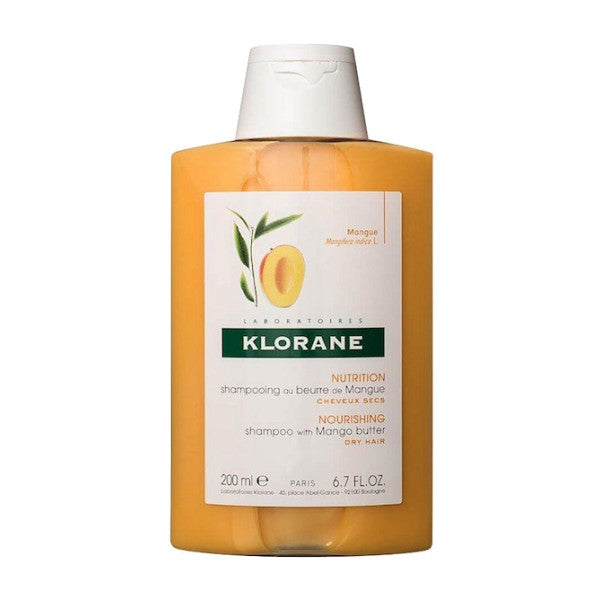 Klorane Nourishing Regenerating and Illuminating Mango Shampoo 200ml