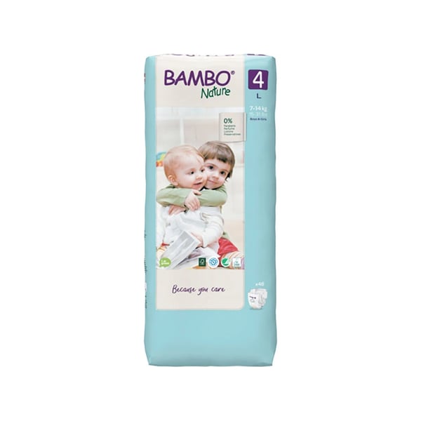 Bambo Nature Diapers 4L (7-14Kg)