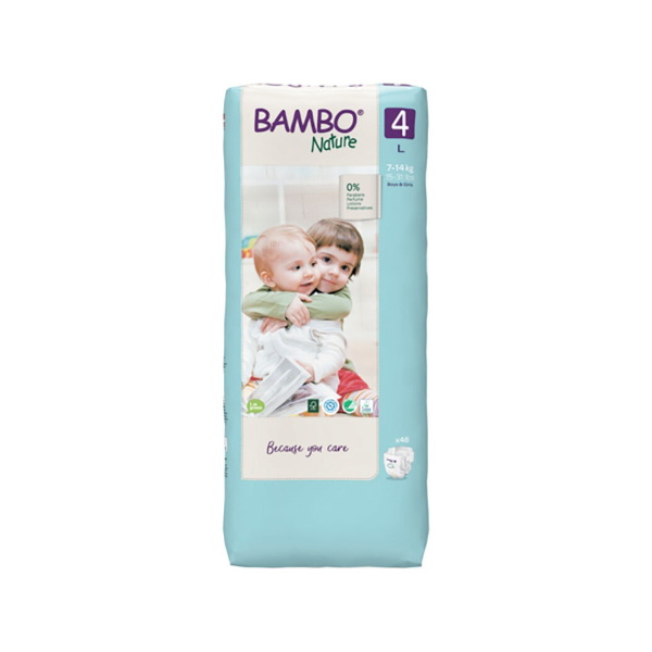 Bambo Nature Diapers 4L (7-14Kg)