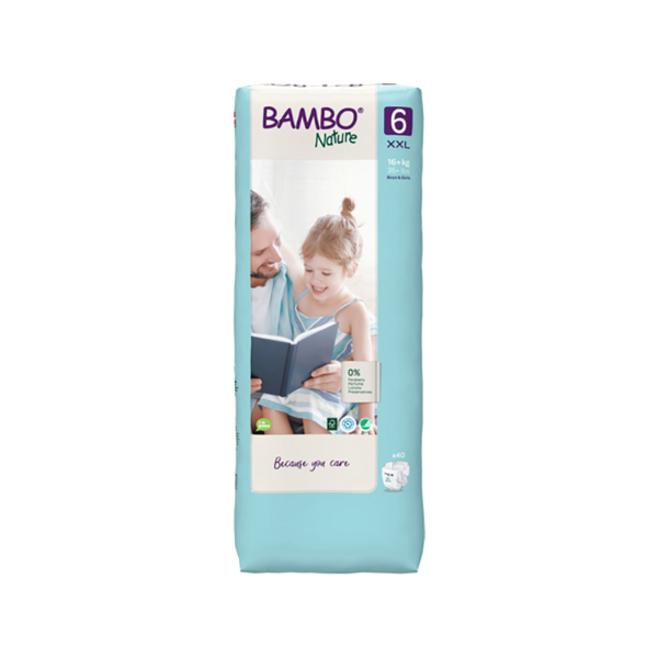 Bambo Nature Diapers 6XXL (16Kg+)