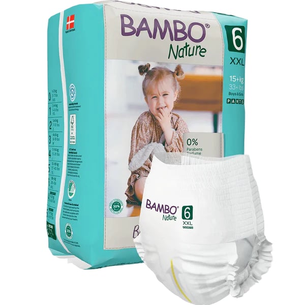 Bambo Nature Diapers Underwear 6 XXL (16Kg+) X18