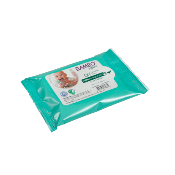 Bambo Nature Biodegradable Wipes x10