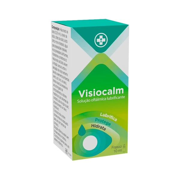 Visiocalm Lubricating Ophthalmic Solution 10ml