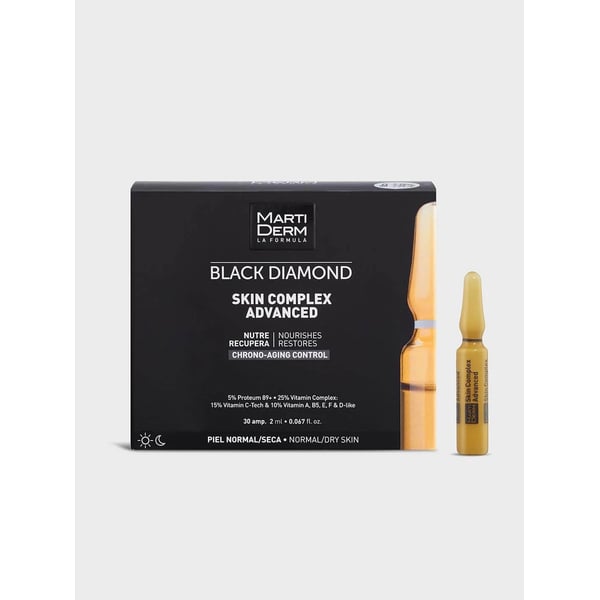 Martiderm Black Dimond Ampoules Skin Complex Advanced 2ml