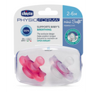 Chicco Physio Forma Mini Soft Girl Pacifier 2-6m x2