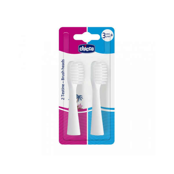 Chicco Electric Toothbrush Refills X2