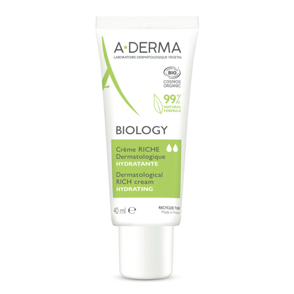 A-Derma Dermatológica Biology Rich Face Cream 40ml