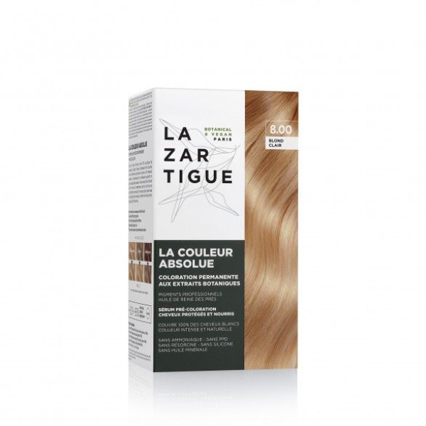 Lazartigue Permanent Hair Color 8.00 Light Blonde