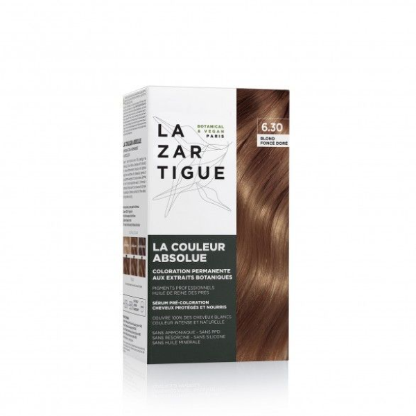 Lazartigue Permanent Hair Color 6.30 Dark Golden Blonde