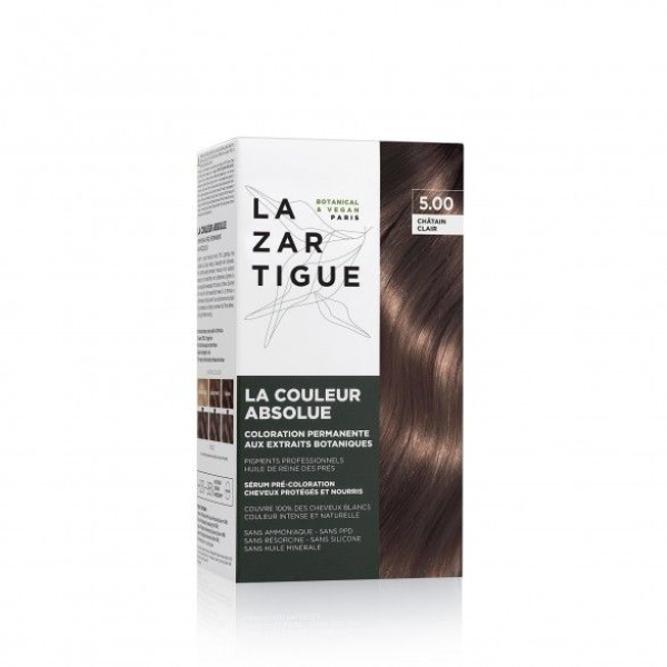 Lazartigue Permanent Hair Color 5.00 Light Brown