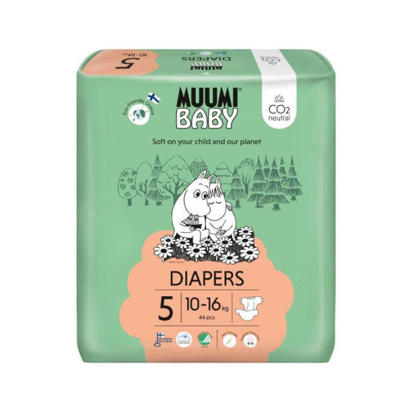 Muumi Baby Diapers Diapers 5 (10-16 Kg) x44
