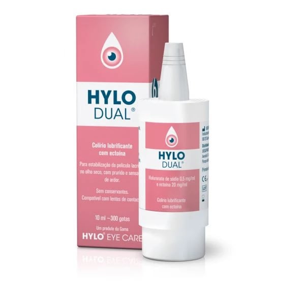 Hylo Dual Intense Dry Eye Lubricant Eye Drops 10ml