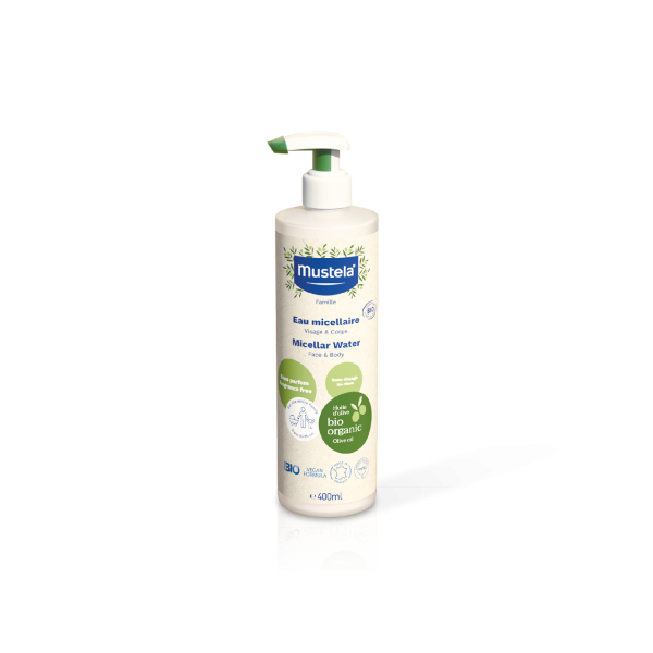 Mustela Bio Certified Bio Micellar Water without Perfume 400ml