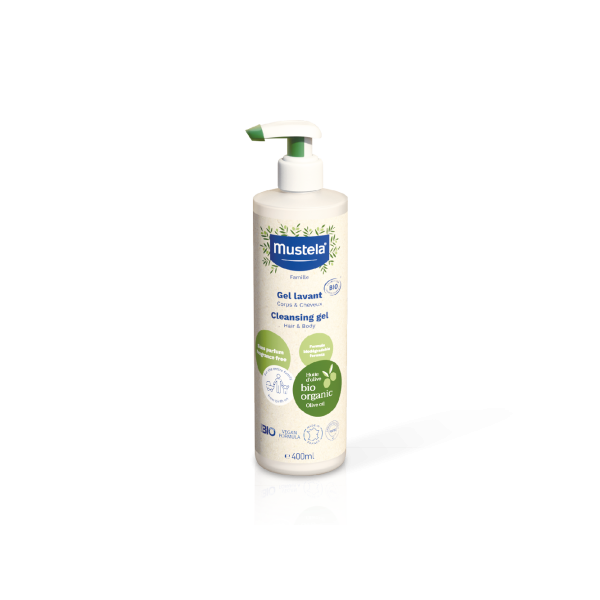 Mustela Bio Certified Bio Shower Gel without Perfume 400ml