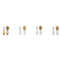 Saro Natural Bristle Comb and Brush Set