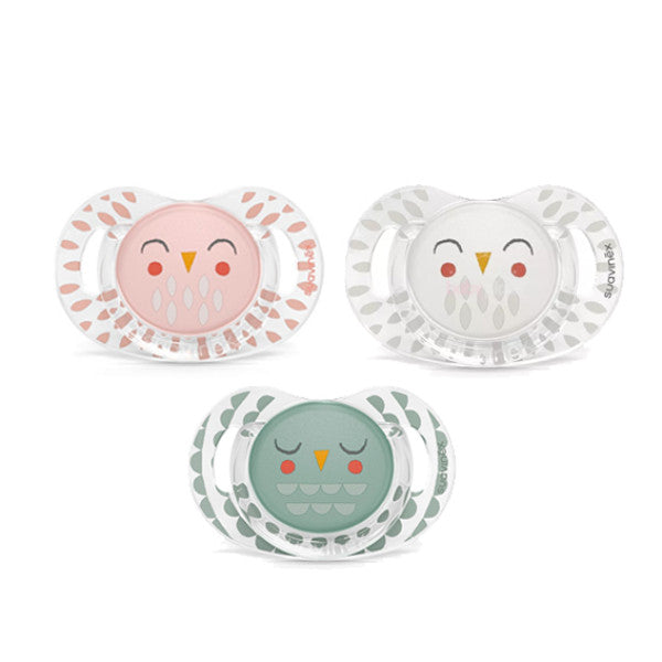 Suavinex Premium Anatomical Silicone Pacifiers 18M+