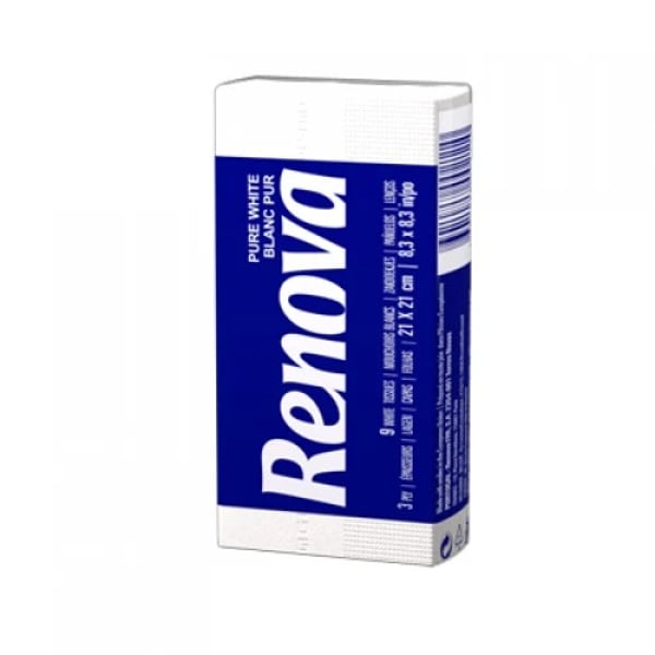Renova Classic White Wipes