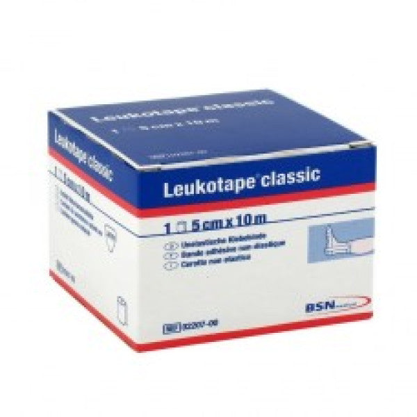 Leukotape Classic Adhesive Tape 10m x5cm x5