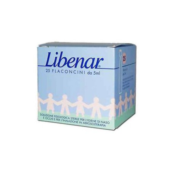 Libenar Baby Physiological Serum in Single Doses 25x5mL with 25% Discount