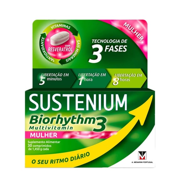 Sustenium Biorhythm 3 Multivitamin Women x30