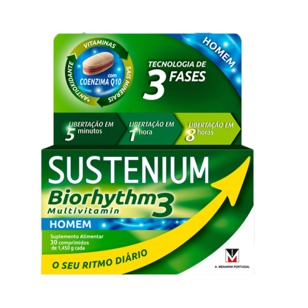 Sustenium Biorhythm 3 Multivitamin Men x30