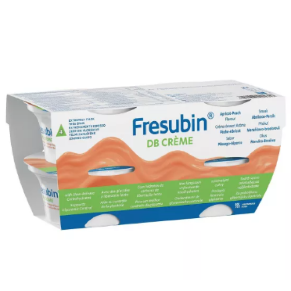 Fresubin DB Cream Peach/Apricot 4x125G