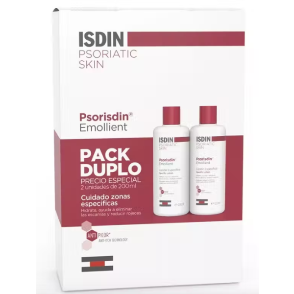 ISDIN Psorisdin Duo Emollient Lotion 2x200ml Special Price