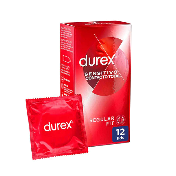 Durex Sensitive Total Contact Condoms x12