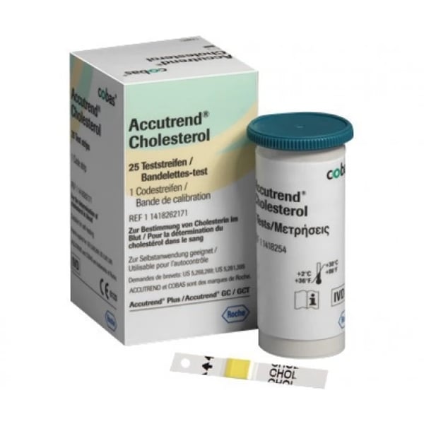 Accutrend Cholest Takes Blood Colest x25