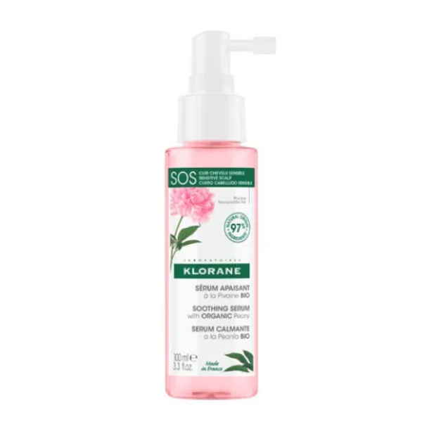 Klorane SOS Soothing Serum with Organic Peony 100ml