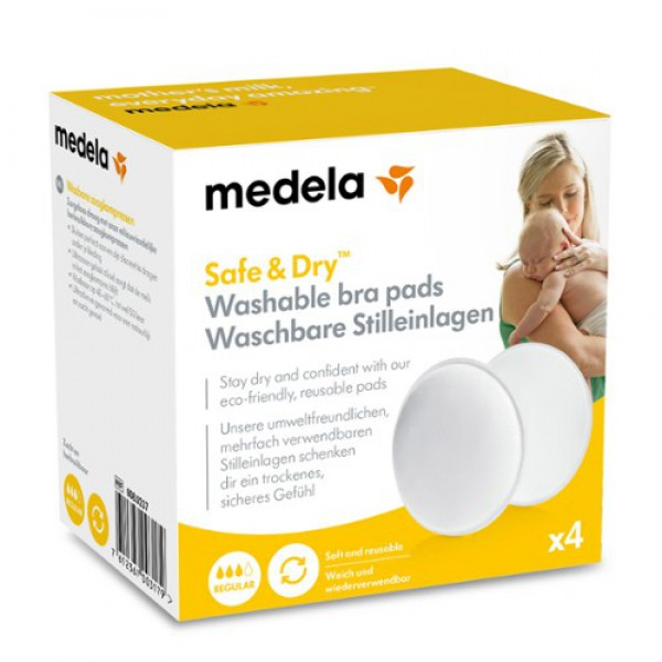 Medela Washable Breast Protection x4