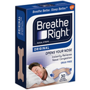 Breathe Right Classic Nasal Strips Size S/M x30